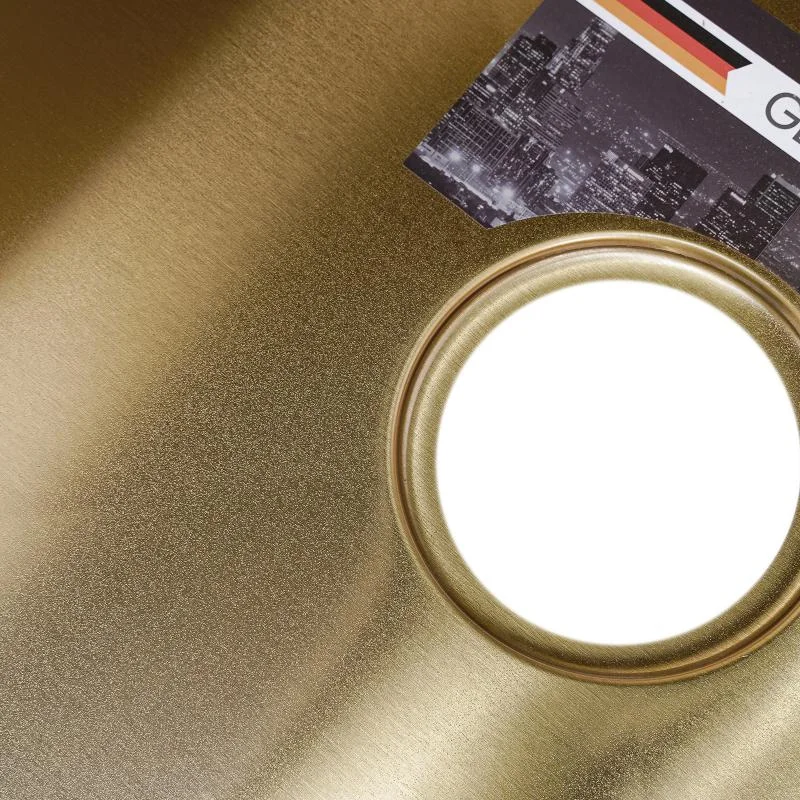 Приобрести gerhans кухонная мойка 60х50 см, золото