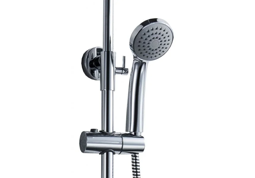 Приобрести opal душевая колонна со смесителем для душа (верхний душ квадратной формы) нов.арт f9125183cp-a4-rus