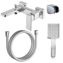 Azario Смеситель для ванны Blake с ручным душем, хром AZ-VBT238205C