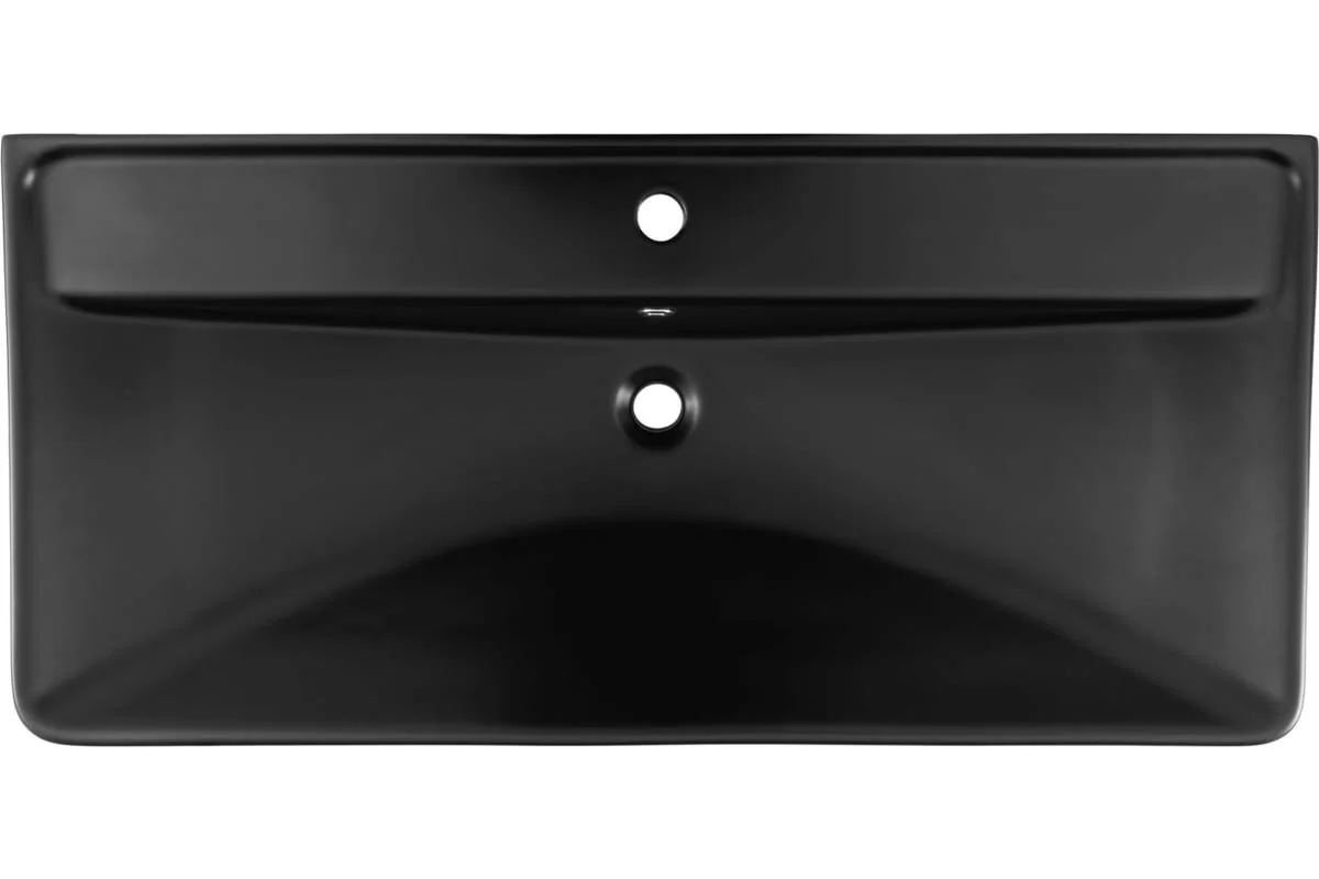 Приобрести aquanet раковина ирис 100х47 см, черная матовая