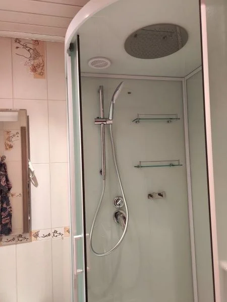 Приобрести frank душевая кабина f412/1l white средний поддон, левосторонняя