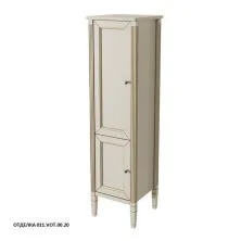 Caprigo Пенал ALBION PROMO 43 см, левый, светло бежевый