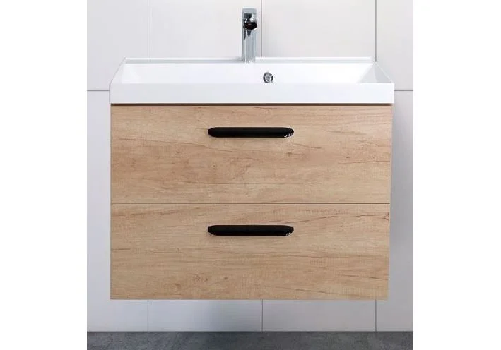 Приобрести тумба подвесная с раковиной belbagno aurora-600-2c-so-rnn 60 см, rovere nebrasca nature