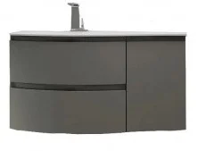 CEZARES Тумба подвесная с раковиной VAGUE 104х57см, светло серый