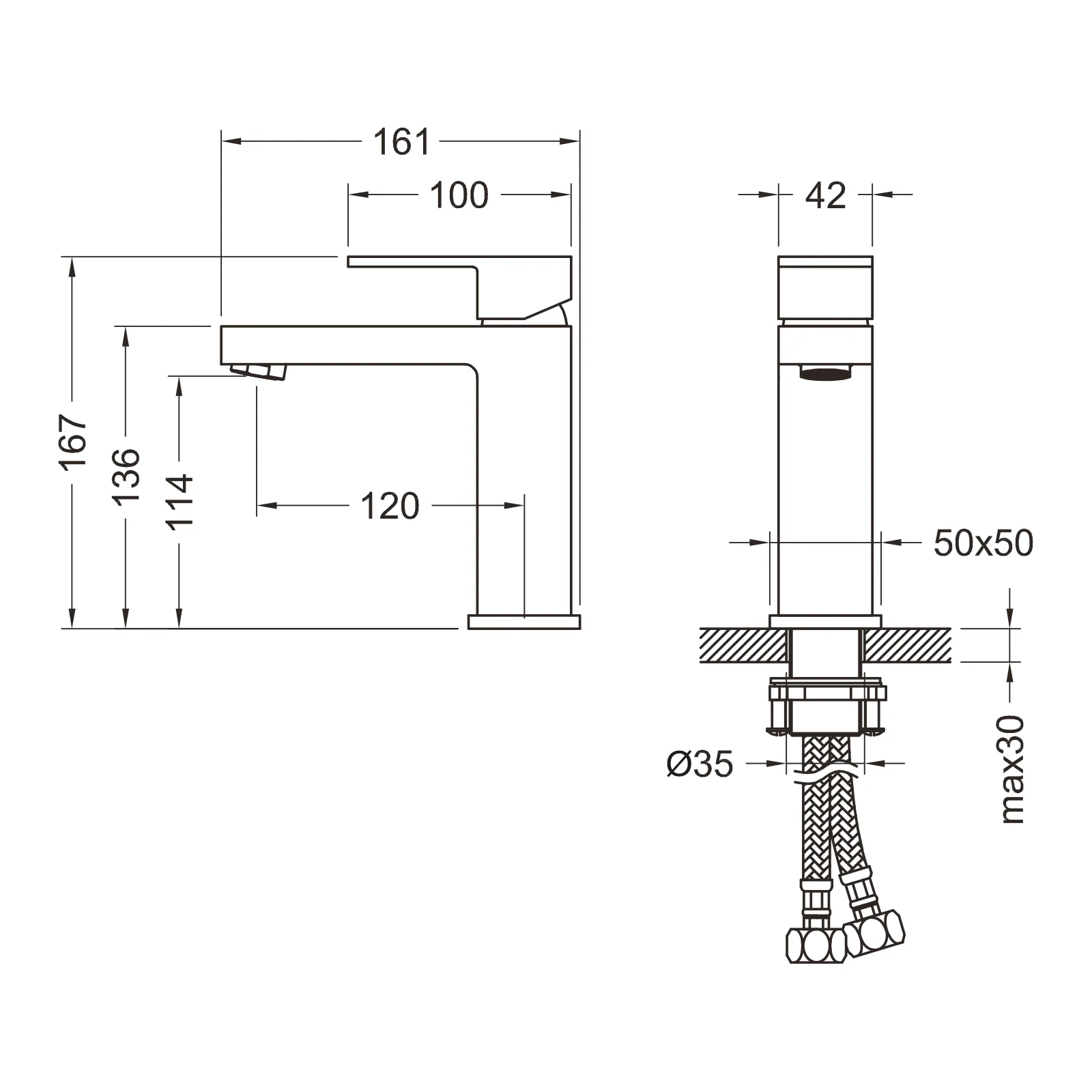 Приобрести смеситель для раковины timo selene 2061/00f хром