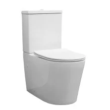 Comforty Унитаз компакт CF41273C, тонкое сиденье дюропласт с микролифтом, белый глянец