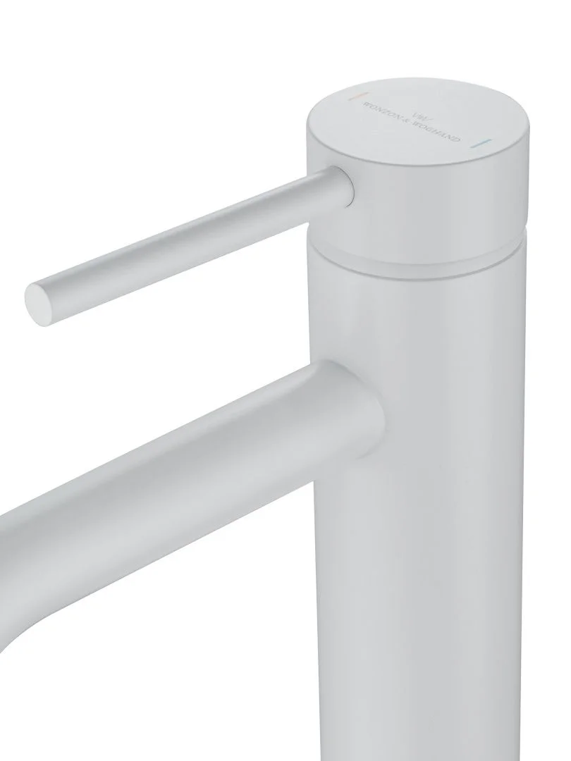 Приобрести смеситель для раковины wonzon & woghand stick, белый матовый (ww-88139017-mw)