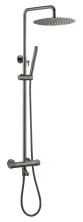 Boheme Душевая система c термостатом UNO Gun Metal 468-T-GM