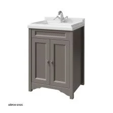 Caprigo Тумба с раковиной PRESTON 60 см, айрон