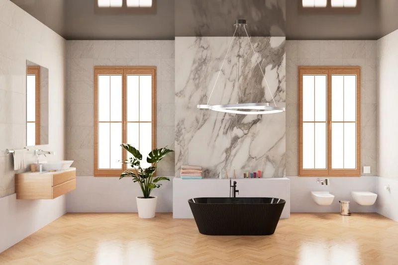 Приобрести frank акриловая ванна f6103 black/black 170х75 см, отдельностоящая