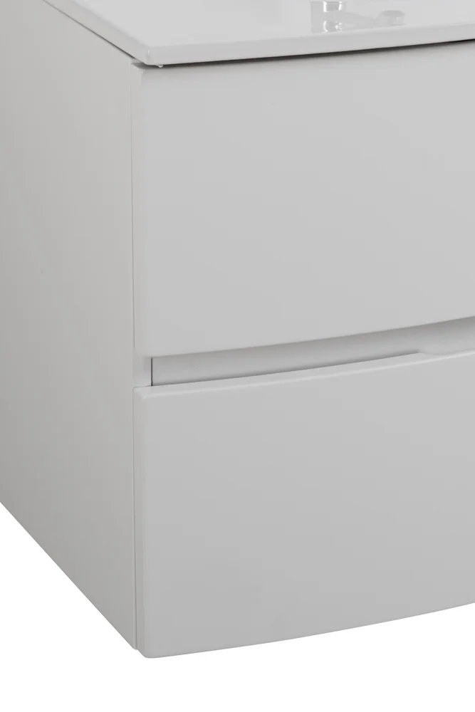 Приобрести cezares тумба подвесная с раковиной elettra 100 см bianco opaco, белая матовая 55525