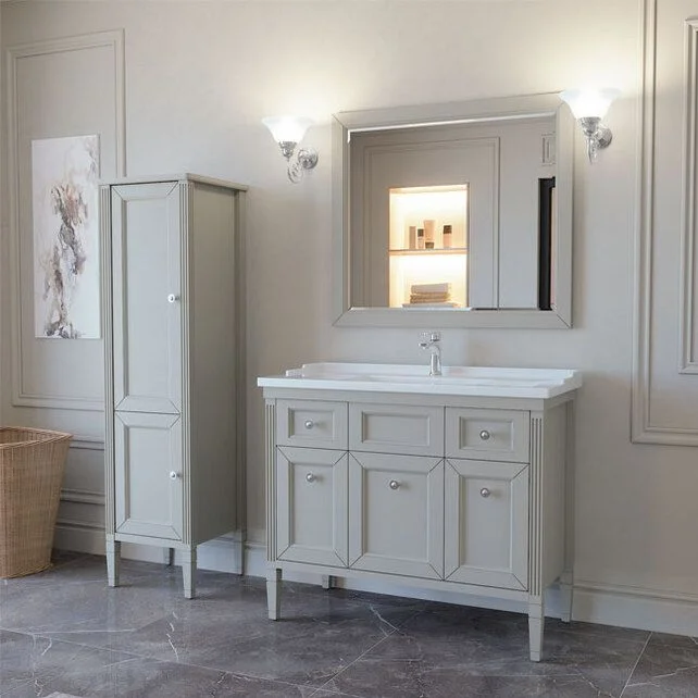 Приобрести caprigo тумба с раковиной albion promo 100 см, белая