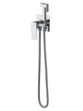 Смеситель с гигиеническим душем встраиваемый WONZON & WOGHAND EDGE, Хром (WW-88829003-CR)