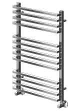 Terminus Полотенцесушитель Берн П13 50х80 см, водяной, хром