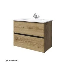Caprigo Тумба с раковиной SEATTLE 85 см, дуб эльвезия, экошпон