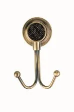 Boheme Крючок для ванной комнаты Royale Cristal, бронза\черный 10926-BR-B