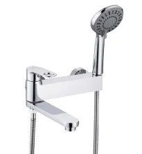 Смеситель для ванны ViEiR Ergo с ручным душем, хром V043532