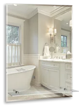 Loranto Зеркало Модерн Люкс 60х80 см, с полкой ФР-00000703