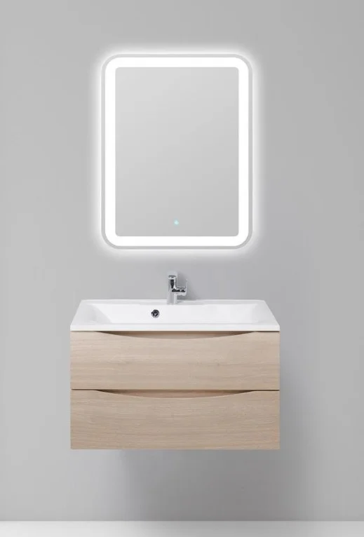 Приобрести тумба подвесная с раковиной belbagno marino-1000-2c-so-rg-p 100 см, rovere grigio