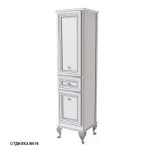 Caprigo Пенал напольный Fresco 40 см, Правосторонний, белый 10650R-В016