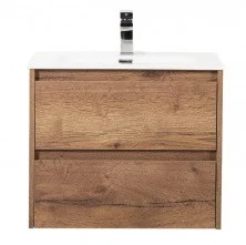 Тумба подвесная с раковиной BelBagno KRAFT-700-2C-SO-RT 70 см, Rovere Tabacco