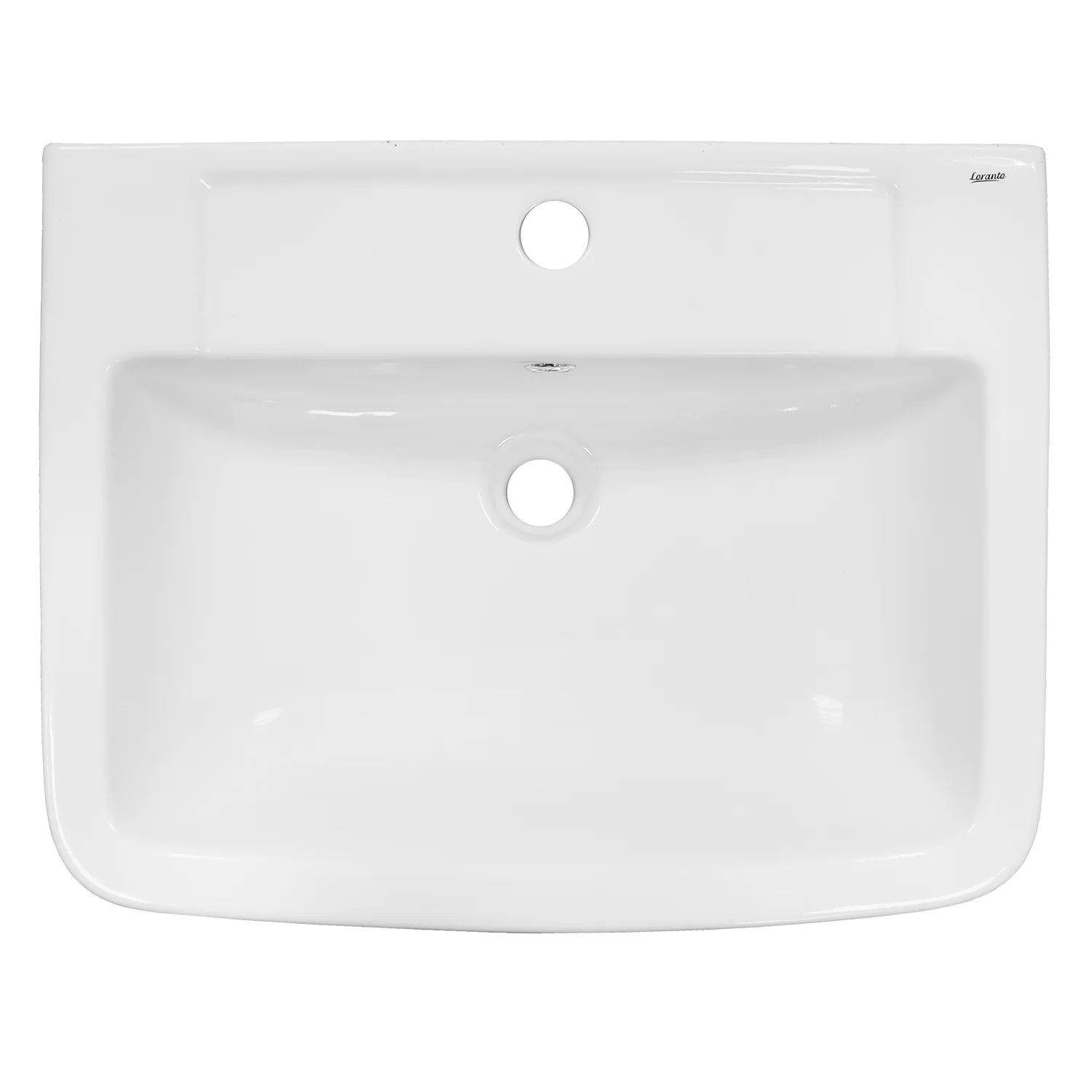 Приобрести loranto раковина с пьедесталом liri 550х425х830 санфаянс, белая (cs-bmp009)