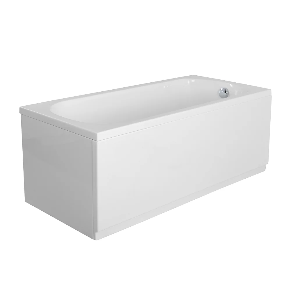 Приобрести cezares акриловая ванна eco 175х75 см, белая eco-175-75-41-w37