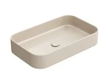 Hayzburg Накладная раковина чаша 60х37 см, капучино матовая HB-0035-60MC