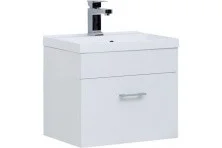 Aquanet Тумба с раковиной Нота 50 см, белая