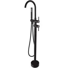 GERHANS Напольный смеситель для ванны K15, черный K13219B