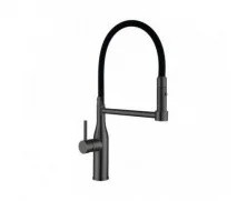 Gappo Смеситель для кухни G4398-51 с гибким изливом, черный 30086