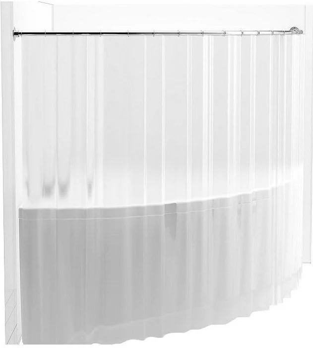 Приобрести aquanet карниз для ванны palma полукруглый 170х90х60 см