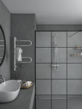 Vincea Полотенцесушитель электеический 41х80 см, хром VTD-1R2CE