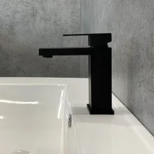 Comforty Смеситель для раковины, черный матовый, FC045A-CMT