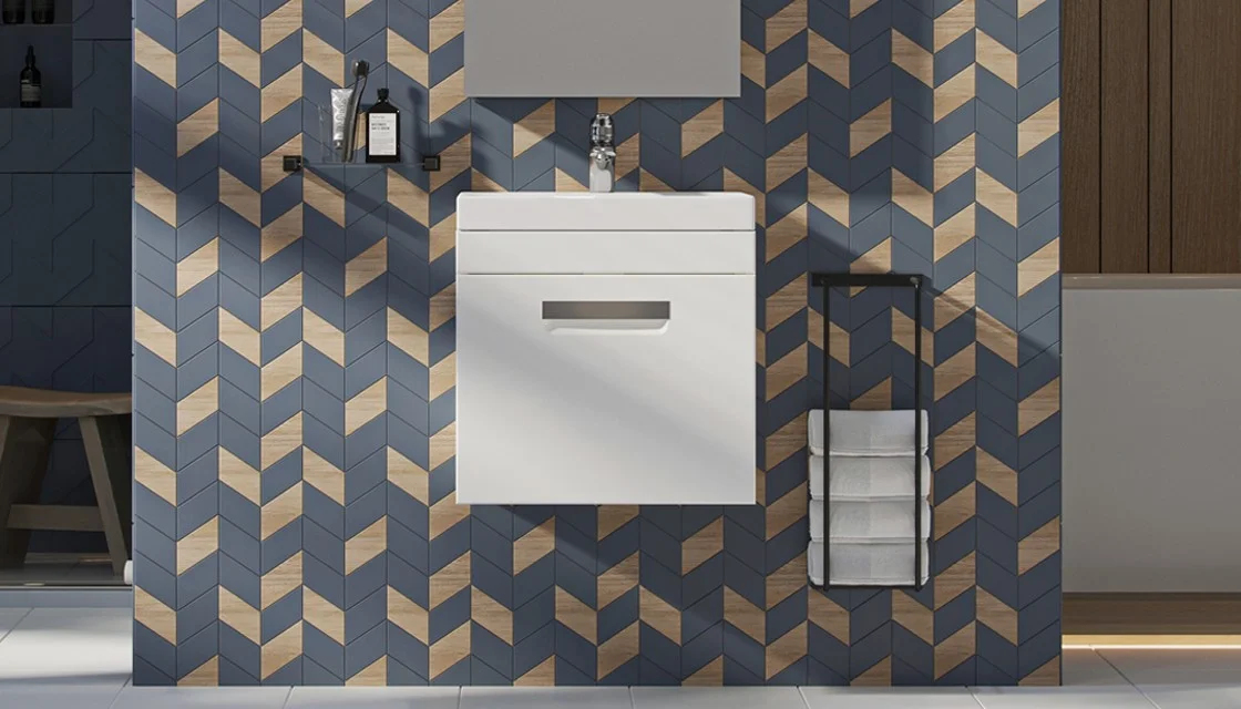 Приобрести тумба подвесная с раковиной velvex estea 50 см белый/матовый tpest.50.1y-233