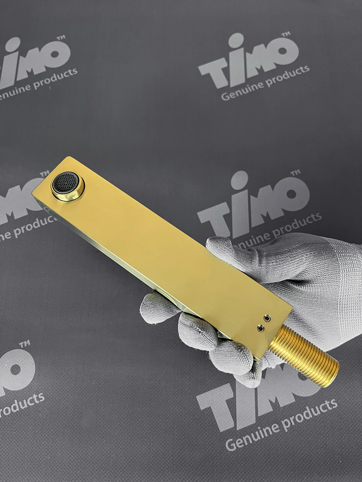 Приобрести смеситель для раковины встроенный timo briana 7171/17sm золото матовое