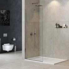 Cezares Душевая перегородка LIBERTA 90 см, хром LIBERTA-L-1-TB-90-C-Cr