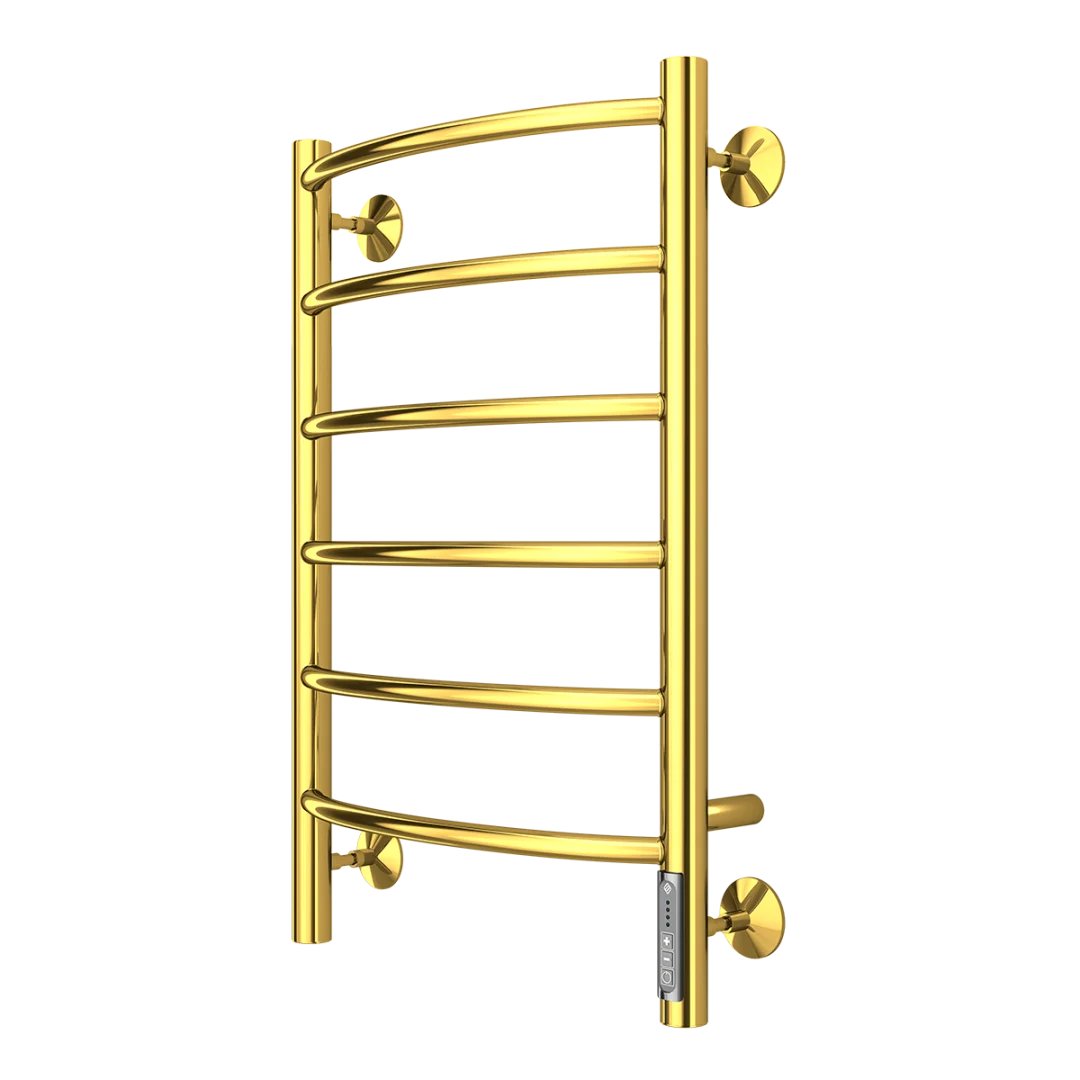 Terminus Полотенцесушитель Классик П6 40х65 см, электрический, золото