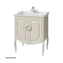 Caprigo Тумба с раковиной FIRENZE 70 см, кремовая