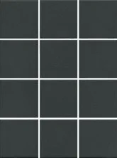 Мозаика Kerama Marazzi Агуста, 9,8х9,8 из 12 частей, черный 1333
