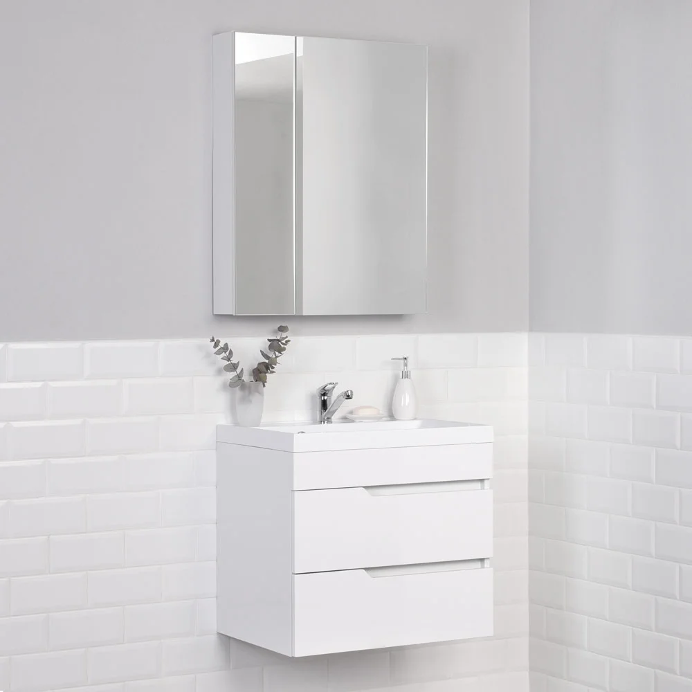 Приобрести тумба подвесная итана александра 60 с раковиной classica 60, белый глянец