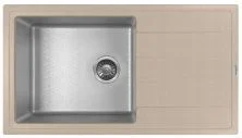 Florentina Кухонная мойка Комби 860х48 см, песочная