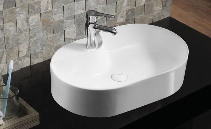 Приобрести azario раковина накладная 60х40 см, белая az41302