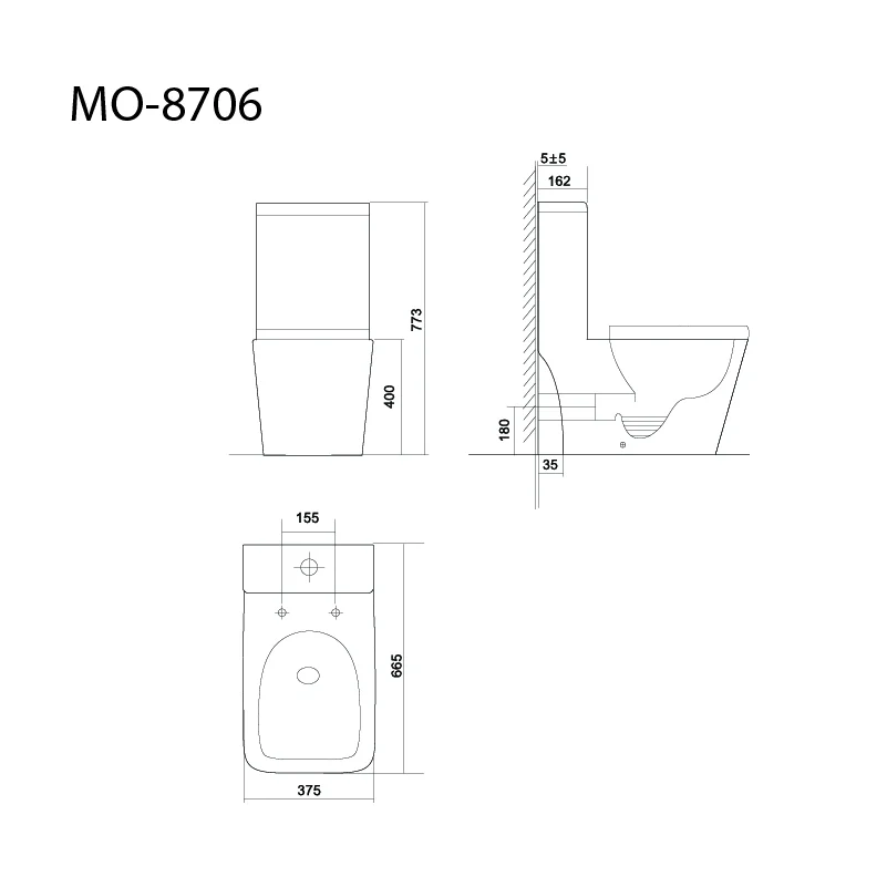 Приобрести triton унитаз моноблок mono 8706, безободковый с тонким сиденьем, микролифт