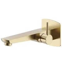 Смеситель для раковины встраиваемый WONZON & WOGHAND, Брашированное золото (WW-88869031-1-BG)