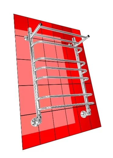 Приобрести двин полотенцесушитель fq 500x800 мм лесенка, водяной, хром 4627086005857