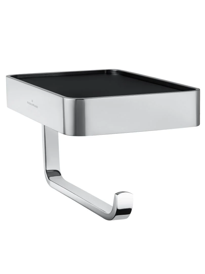 Приобрести держатель для туалетной бумаги с полкой wonzon & woghand lotte, хром (ww-8336)