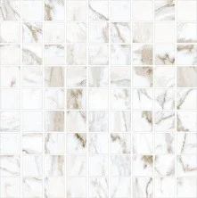Мозаика Kerranova Marble Trend 240x240 мм, MR, Calacatta Gold 
