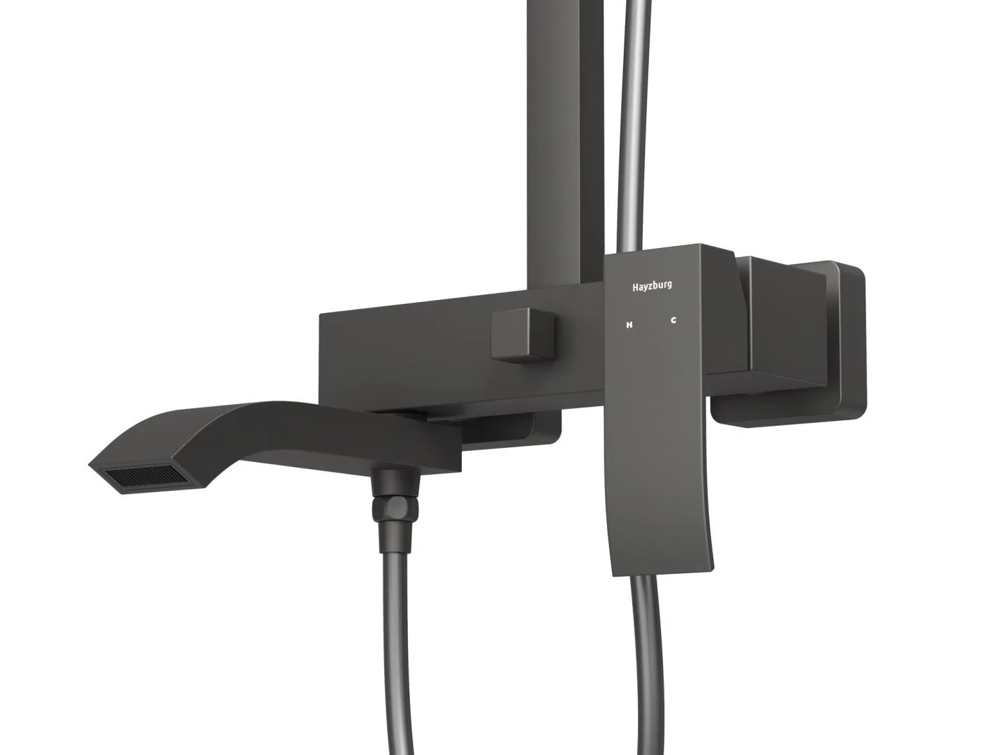 Приобрести hayzburg душеывая система, графит hb-3010gg