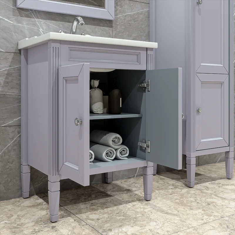 Приобрести caprigo тумба с раковиной напольная albion concept 60 см, серая 34010-sf028